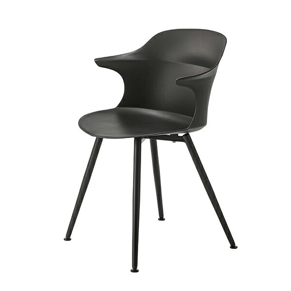 Rakuten - 商品名：VENT ARM CHAIR（ヴェント アームチェア）【モダン】【樹脂】【SCL】【ダイニング】【デザイン】【グレー】【イエロー】【ホワイト】【オフィス】【書斎】【スタッキング】【会議室】【カフェ】【北欧テイスト】【507】【楽天】【通販】