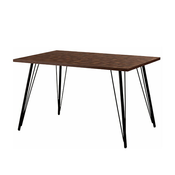 乐天商城 - 商品名：アイアン スクエアテーブル（120×80cm）【ダイニングテーブル】【長方形】【337】【センターテーブル】【SPT】【北欧】【アイアン】【ラウンド】【ブラウン】【ナチュラル】【木製】