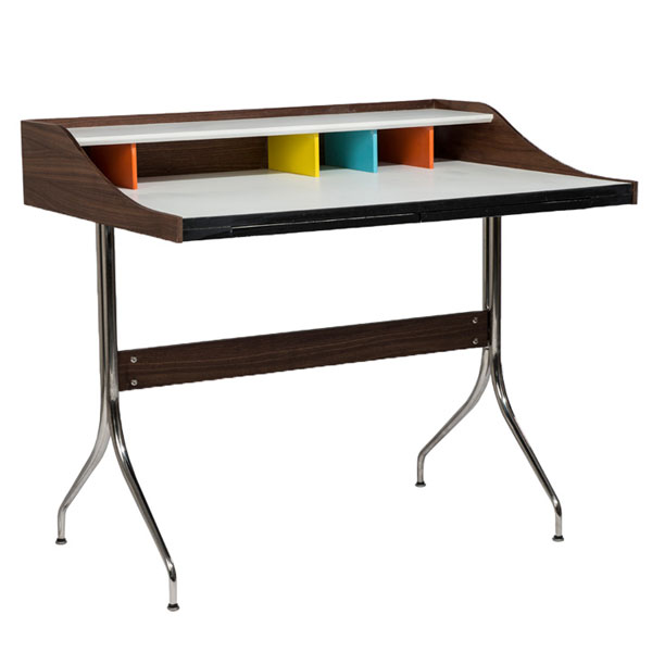 【デザイナー：ジョージ・ネルソン】 商品名：ネルソン スワッグレッグデスク　【 ハイクラス・リプロ..