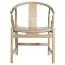【デザイナー：ハンス・ウェグナー】 商品名：Chinese chair（チャイニーズチェア）レザー (牛本革)【ハイクラス・リプロダクト／復刻版／保証付き】【木製チェア】【ダイニングチェア】【Yチェア】【北欧】【牛革】【PP66】