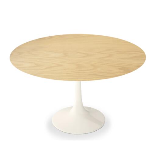 【デザイナー：エーロ・サーリネン】商品名：チューリップ ダイニングテーブル（直径 Φ120cm）4〜6人用【ハイクラス・リプロダクト／復刻版／保証付き】【ミーティング ラウンジ カフェ 丸テーブル 会議テーブル 天然 大理石 ラウンド 1本脚】