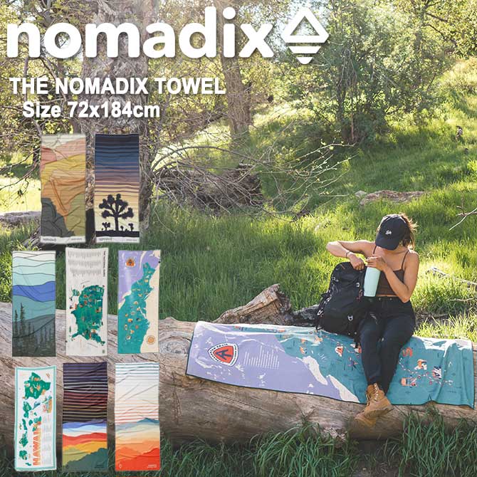 NOMADIX Υޥǥå  Ƚ 72x184cm ۿ ® 襬 襬ޥå ե ӡ   ι  ꥵ ƥʥ֥ Ķ 襤 ޯ ե ̮ ʴ Ͽ ϥ磻 ꥫ