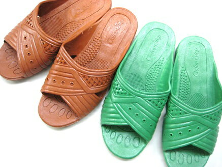 【送料無料】★シャワーサンダル紳士Lサイズ10足組一体成型サンダル