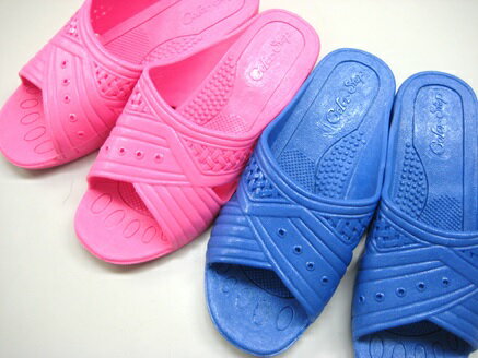 【送料無料】★業務用シャワーサンダル婦人Lサイズ10足組一体成型サンダル