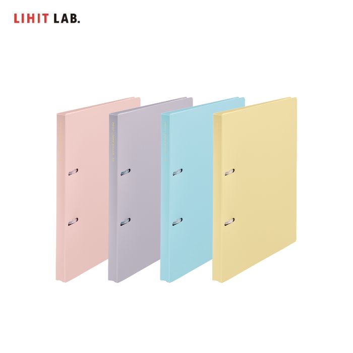 Rakuten - リヒトラブ　プリントルーズバインダー【N-3120】B5　2穴LIHIT LAB.×LogicalAir　全4色【★1冊まで小型宅配便OK★】