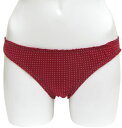 Tommy Hilfiger 【レディース】Tommy Hilfiger（トミーヒルフィガー）Rouched Bikini(Red Pin Dot) ☆アンダーウェア/ビキニタイプ・インナー