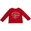 Tommy Hilfiger(トミーヒルフィガー) イーグルロゴプリントTシャツ(Red)