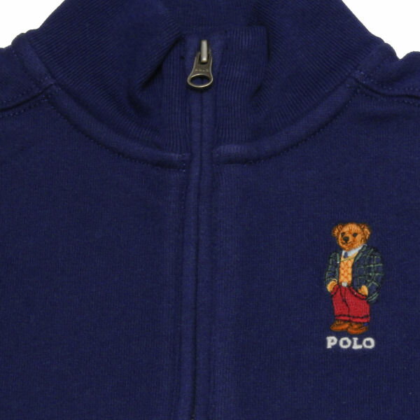 Ralph Lauren(���ե������) �ӥå��ݥ��٥���å��ͥå��ȥ졼�ʡ�(NavyBlue)��12M��