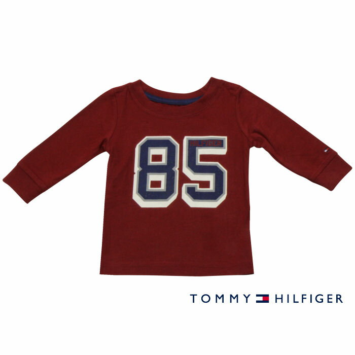 Tommy Hilfiger(トミーヒルフィガー) 素材：コットン100％ 実寸： 　　3-6m(3-6ヶ月)/身幅22cm　着丈28cm 　　6-9m(6-9ヶ月)/身幅24cm　着丈30cm ※サイズ(cm)は多少前後します。ご了承下さい。 USサイズ 日本サイズ(目安) 3-6m(3-6ヶ月) 60cm 6-9m(6-9ヶ月) 70cm※モニタの種類や設定により若干異なった色合いに見える場合がございますことを予めご了承願いますm(_ _)m TOMMYといえば【85】おしゃれなプリントTシャツです 左袖口にフラッグロゴ刺繍入り