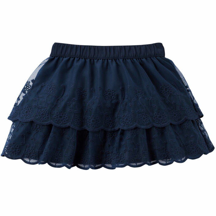 Carter's(カーターズ) ダブルチュールレーススカート(Navy)/チュチュスカート