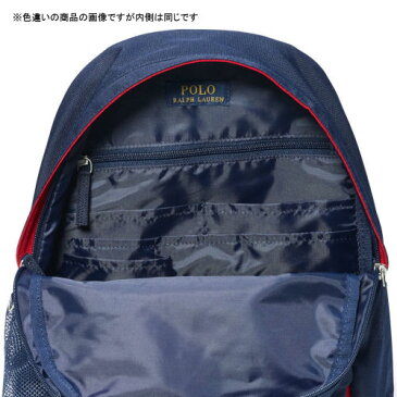 NewYearSALE☆30%OFF☆NewYearSALE☆30%OFF☆POLO RALPH LAUREN(ポロ ラルフローレン) ジュニアビッグポニーミディアムバックパック(Black)/BigPonyリュックサック/
