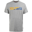 【メンズ】Tommy Hilfiger(トミーヒルフィガー) HILFIGERロゴTシャツ(Gray)/SLEEPWEAR T-shirt☆ギフト プレゼントに！