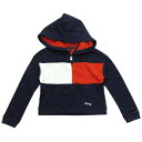Tommy Hilfiger(トミーヒルフィガー) フラッグデザインジップアップパーカー(Navy)