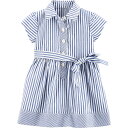 Carter's(カーターズ) ストライプ柄シャツワンピース(4)