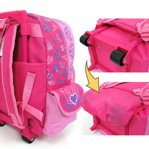 【アウトレット】 Disney(ディズニー) プリンセス/キャリーケース/Lサイズ [キャリー付バックパック/子供リュック/キャリーバッグ]