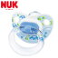 NUK(ヌーク)おしゃぶり・ハッピーデイズ(キャップ付)/シリコーン/ハイウェイ※クロネコDM便不可