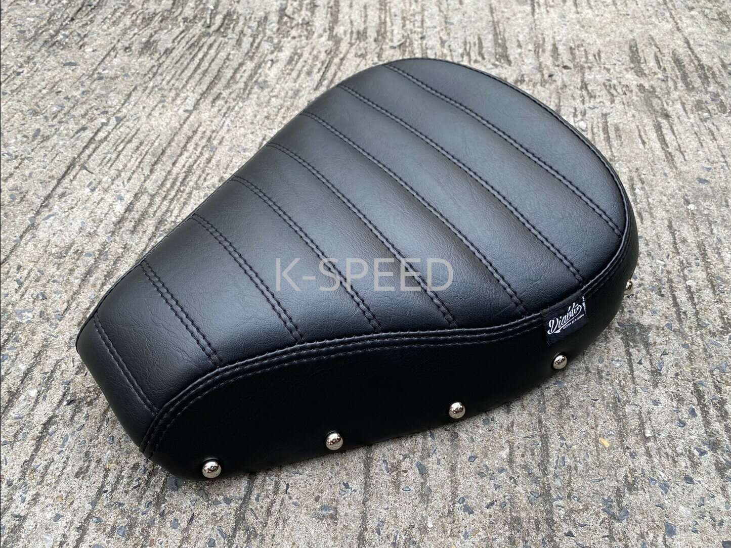 K-SPEED Diablo CT58 for CT125 ハンターカブ スーパースリム タックロール デザインシート JA55 JA65 HONDA リベット パンクスタイル その1