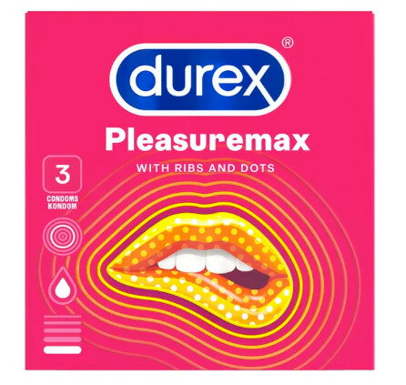 Durex Pleasuremax 1箱 3個入り ラージサイズ 【並行輸入品】デュレックス プレジャーマックス 国内発送、送料無料！！ Durex Pleasuremax 1箱 3個入り ラージサイズ 【並行輸入品】デュレックス プレジャーマックス 2