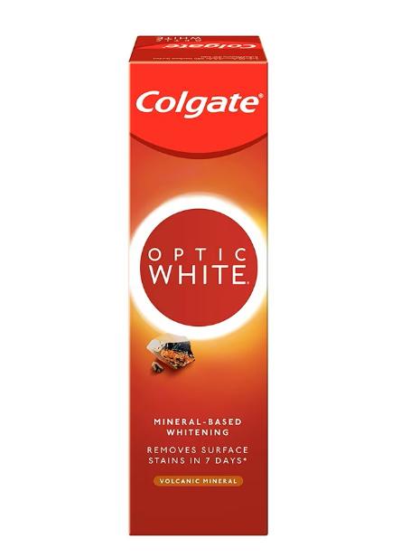 []100g Colgate Optic White Volcanic Mineral 4륲 ץƥå ۥ磻 ...