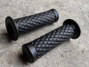 K-SPEED Diabolus RB0202 ハンドルグリップ Hand cover cut rice pattern 22 mm. for Honda rebel 300&500 E-Clutch レブル 2025年 Eクラッチモデル専用