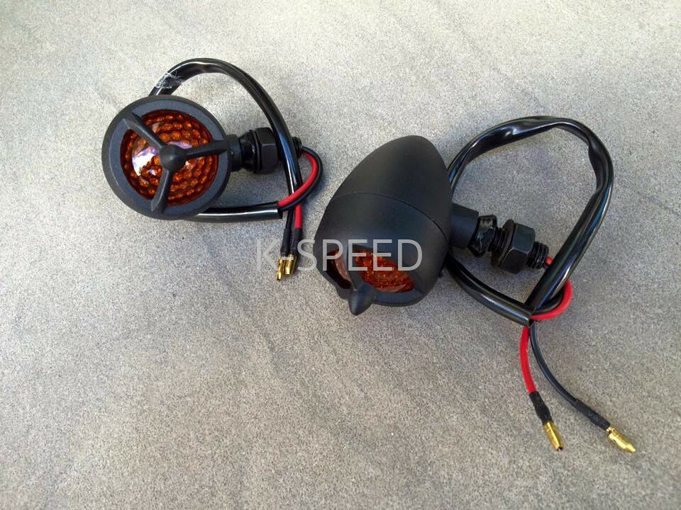 K-SPEED T11 ウインカーデコレーション 3ポイントパターン ヴィンテージ バイク カスタムパーツ