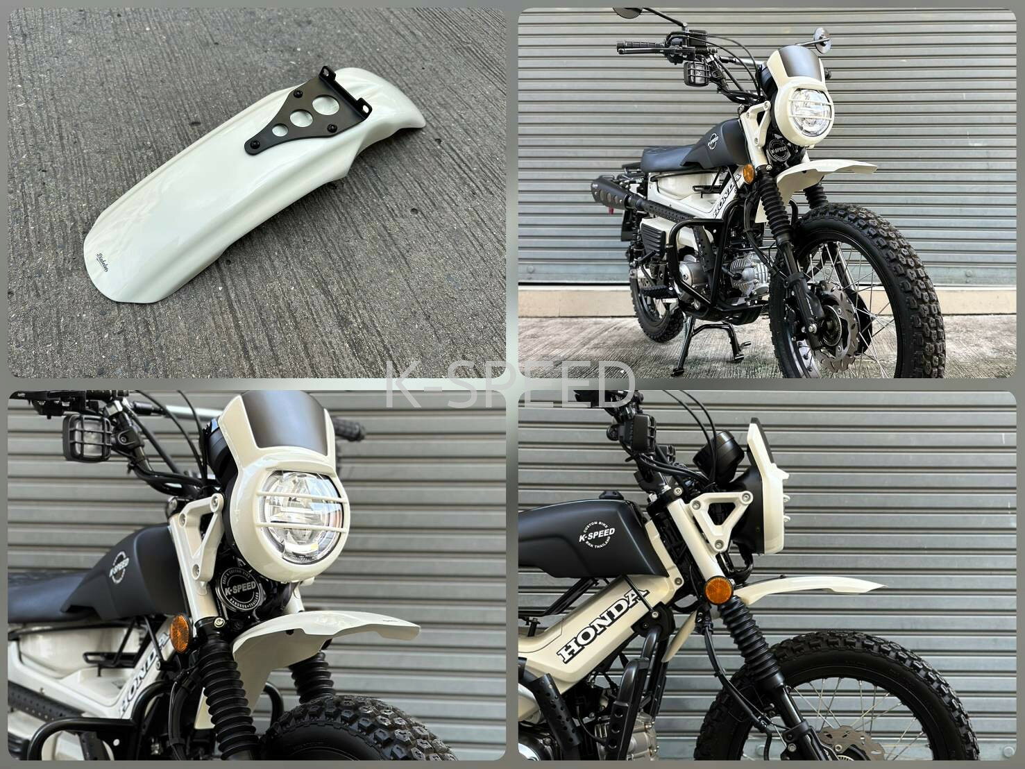 楽天市場】ct125 フロントフェンダーの通販