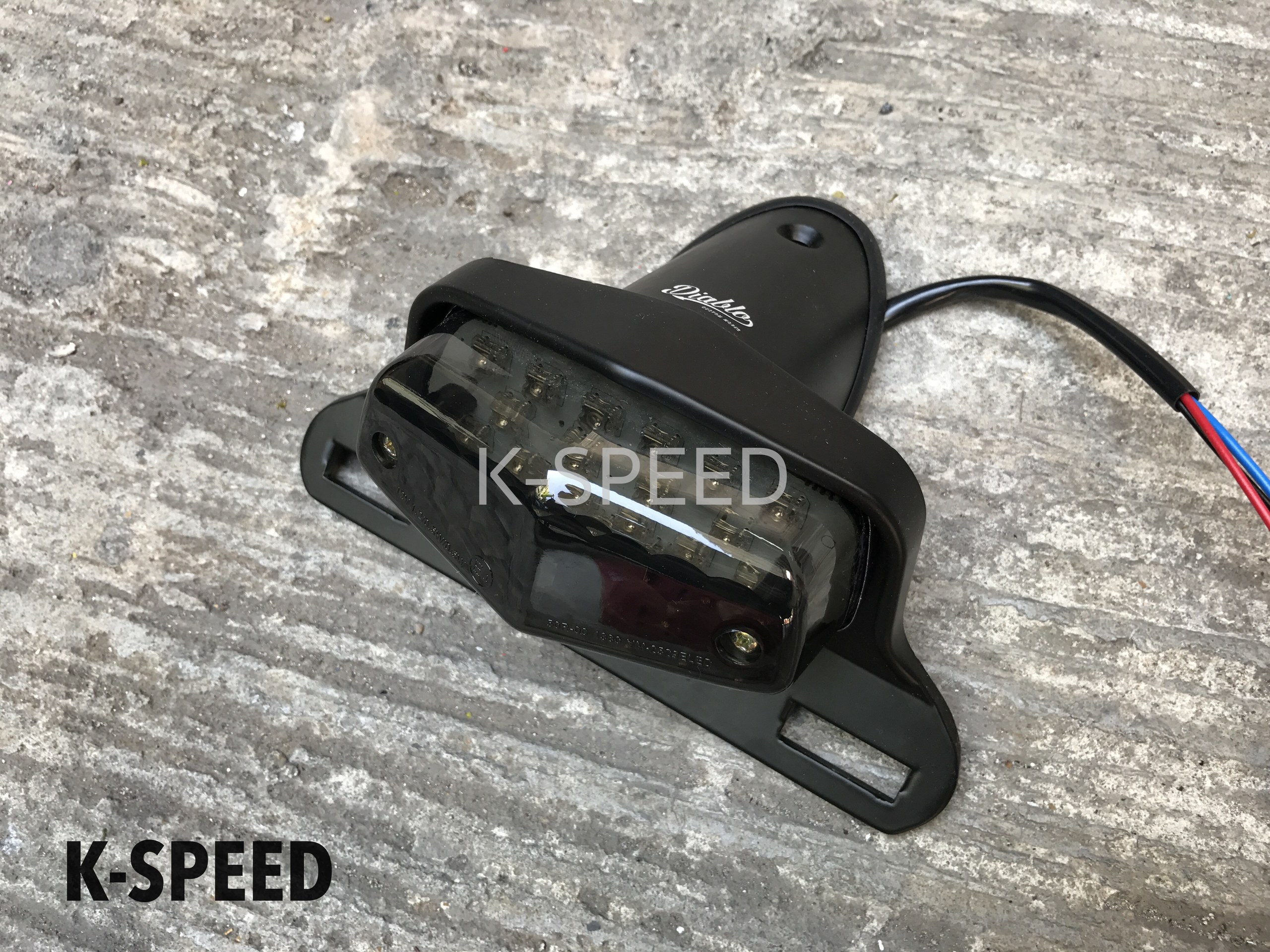 K-SPEED Diabolus テールライト カスタムパーツ バイク用 リアランプ