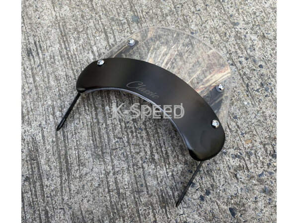 K-SPEED ウインドスクリーン クラシック クリア ロイヤルエンフィールド GT650 Interceptor650 バイク カスタムパ