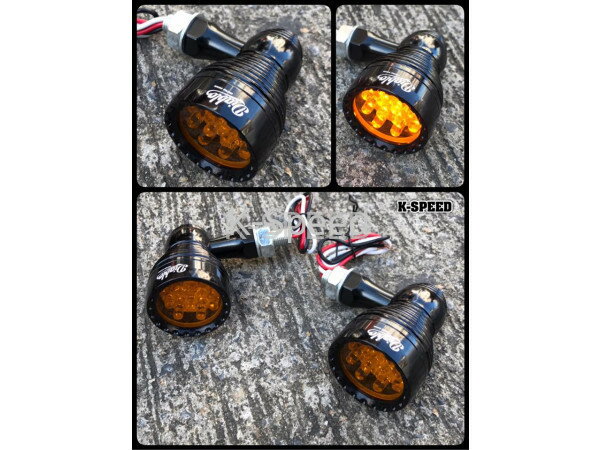 K-SPEED Diabolus V6 LEDウインカー バイクカスタムパーツ 左右ペア