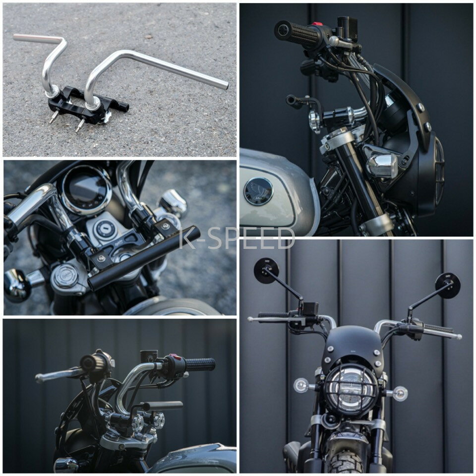 K-SPEED モンキー125用 ハンドルバーキット Diabolus カスタムパーツ