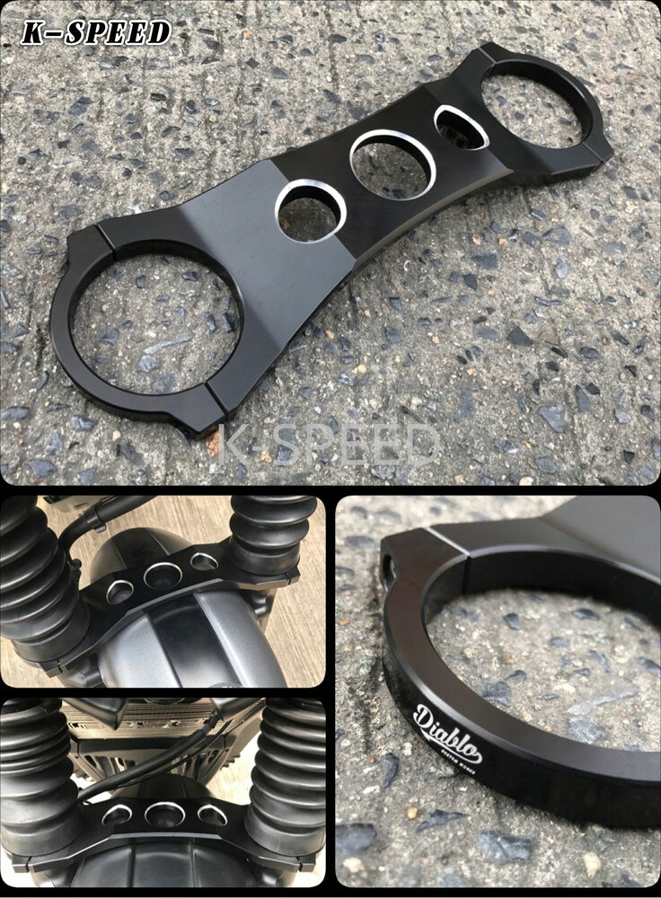 【予約販売商品】K-SPEED フロントフォークスタビライザー レブル250 500 Rebel300 500 バイク カスタムパーツ サスペンション CN レブル500 PC60 タイ発人気ブランドK-SPEEDのレブル250/500用フロントフォークスタビライザー！バイクカスタムに最適、予約販売12〜14日でお届けします。 K-SPEED 正規販売店Official K-SPEED Dealer商品情報【商品説明】タイのカスタムパーツブランドK-SPEEDが手掛ける、Rebel専用のフロントフォークスタビライザーです。CNC削り出しの精巧な作りが、フロント周りの剛性を高め、走行時の安定感を向上させます。バイクカスタムの定番であるK-SPEEDパーツは、機能面だけでなくスタイリッシュな外観も魅力で、Rebel 250/500のカスタムをより一層引き立てます。【カラー】商品画像参照【適合】HondaRebel 250Rebel 300Rebel 500【特徴】・CNC削り出し加工による高い精度と耐久性を実現・フロントフォークの剛性を高め、ハンドリングの安定化をサポート・無骨でスタイリッシュなデザインがフロント周りのカスタム感を演出・ボルトオン設計により、比較的スムーズな取り付けが可能・世界的に人気の高いK-SPEEDブランドの洗練された品質【メーカー】K-SPEED（Kスピード）タイ発の人気バイクカスタムパーツブランド。GB350・Rebel・Monkey125など人気車種のカスタムパーツを豊富に展開。【ご注意】・予約販売のためご注文後12〜14日でのお届けとなります・海外製品のため商品・箱に多少の傷・凹みがある場合があります・取り付けは自己責任でお願いします※販売元の都合により、ご注文後にキャンセルとなる場合がございます。 5