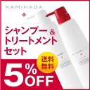 《ノンシリコンシャンプー&トリートメント》【送料無料】抜け毛...