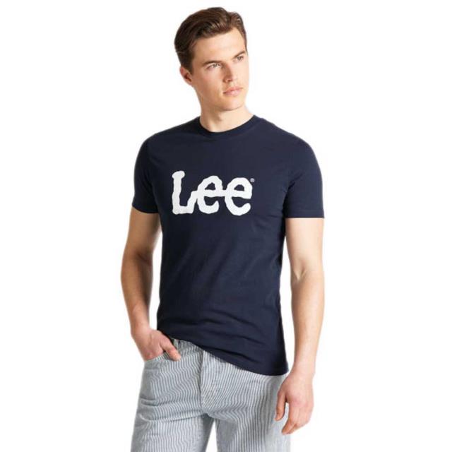 Lee リー 半袖Tシャツ Wobbly Logo メンズ