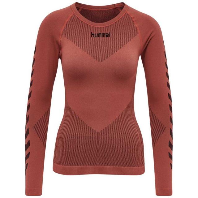 Hummel ヒュンメル 長袖ベースレイヤー First Seamless レディース