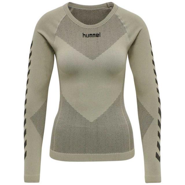 Hummel ヒュンメル 長袖ベースレイヤー First Seamless レディース