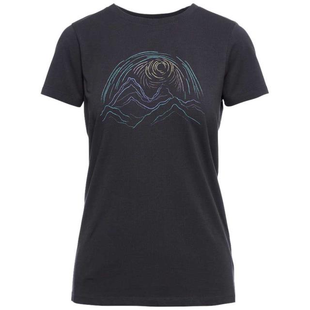 Black diamond ブラックダイヤモンド 半袖Tシャツ Summit Scribble レディース