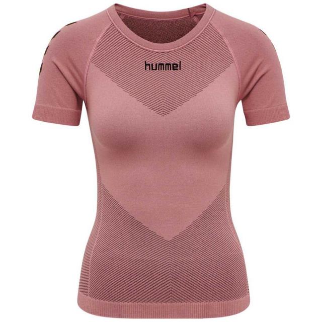 Hummel ヒュンメル 半袖ベースレイヤー First Seamless レディース