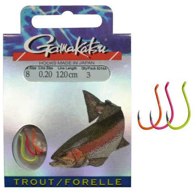 Gamakatsu ޥ Ф줿եå Booklet Trout Multi C 0.200 Mm ˥å