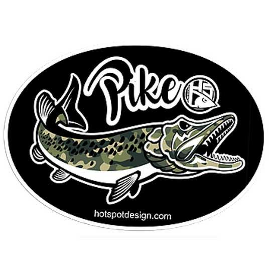 Hotspot design ホットスポット デザイン Sticker Pike Camo ユニセックス