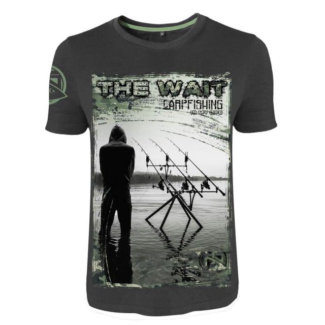 Hotspot design ホットスポット デザイン 半袖Tシャツ Carpfishing Is My Life The Wait メンズ