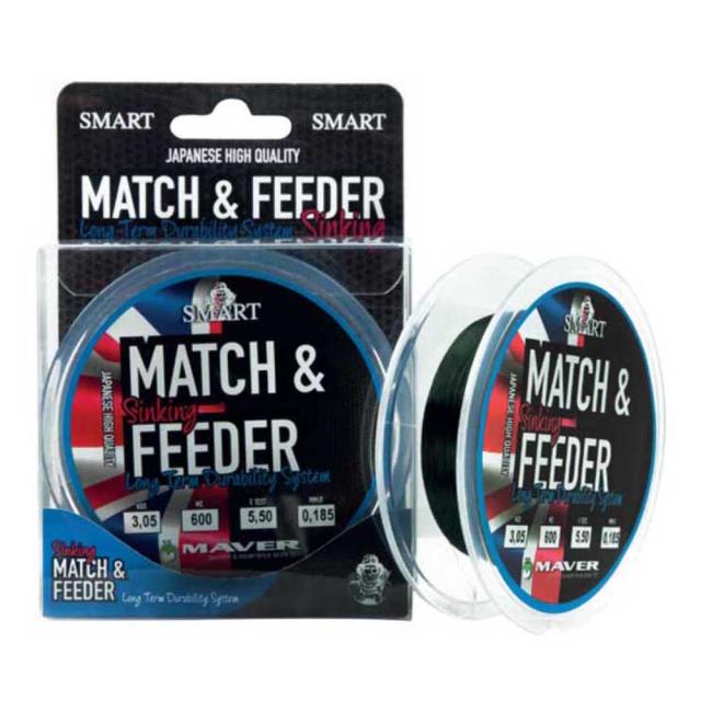 Maver }[o[ mtBg Match&Feeder Sinking 600 m jZbNX