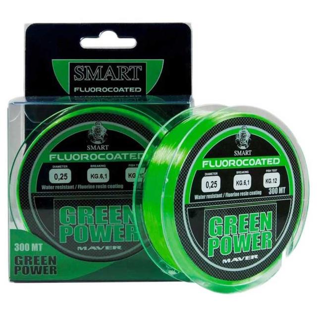 Maver }[o[ mtBg Green Power Fluorine 300 m jZbNX