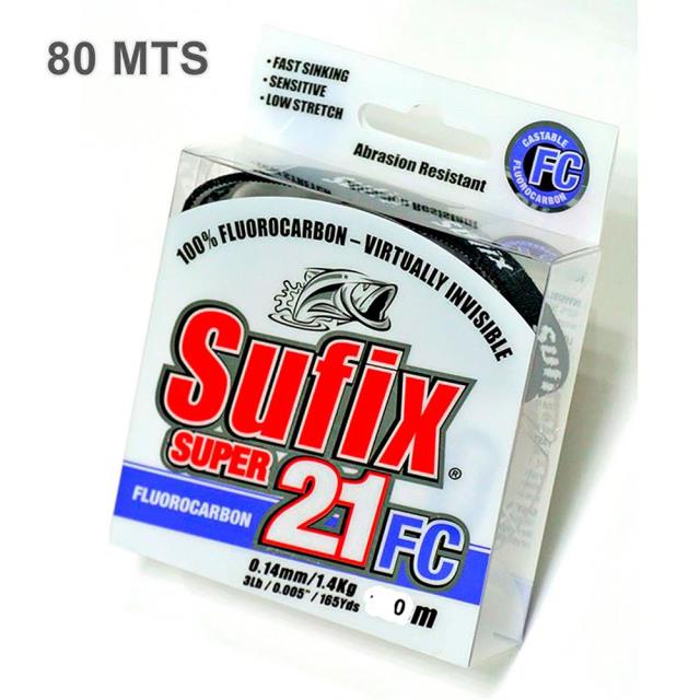 Sufix サフィックス フルオロカーボン Super 21 SOC 80 m ユニセックス 1