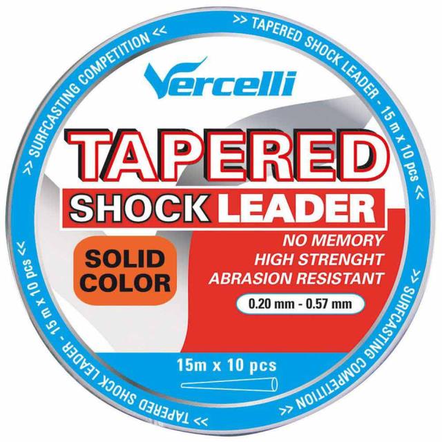 Vercelli F`Fb Tapered Shock Leader 15 M 5 P jZbNX