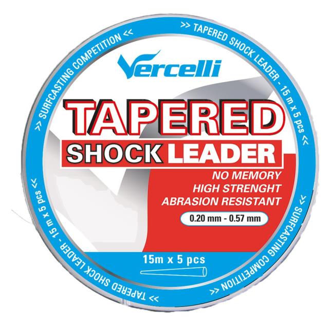 Vercelli F`Fb Tapered Shock Leader 15 M 5 P jZbNX