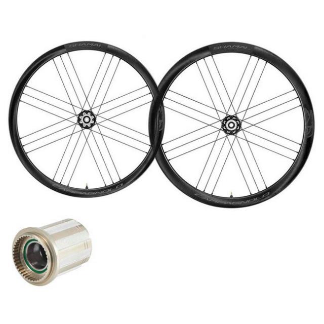 Campagnolo カンパニョーロ ロードホイールセット Shamal C21 2-Way Fit Carbon Disc Tubeless