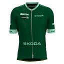 Santini サンティーニ 最優秀スプリンター 正式 La Vuelta 2023 短い スリーブ ジャージー メンズ