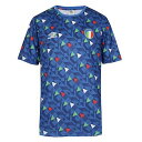 Umbro アンブロ 半袖Tシャツ Italy All Over Print World Cup レディース