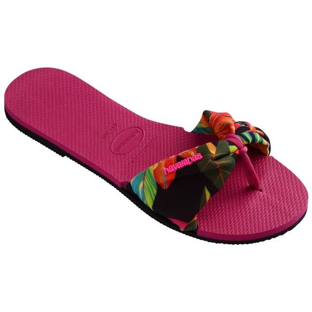 Havaianas ハワイアナス ビーチサンダル You Saint Tropez Print レディース