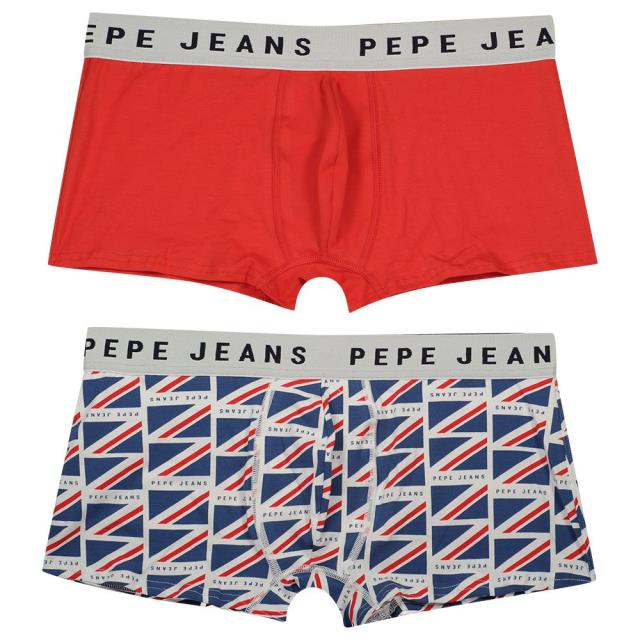 Pepe jeans ペペジーンズ パンティー Flag Trunk 2 単位 レディース
